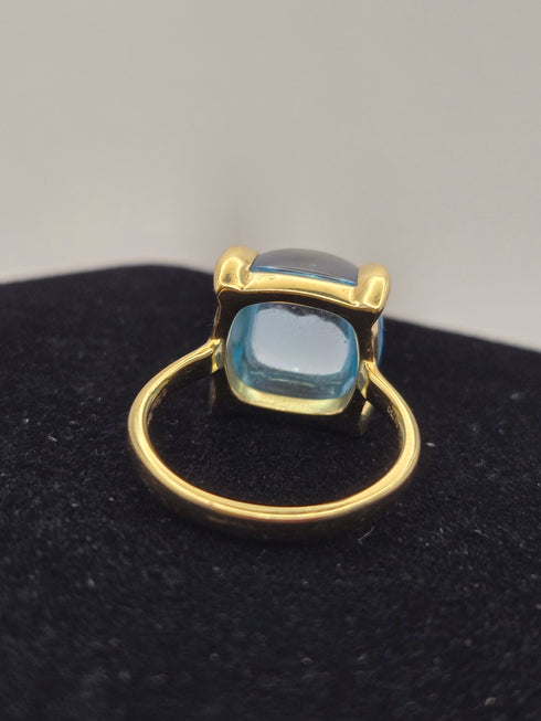 Tiffany & Co Ring Paloma Picasso Sugar Stacks Yellow Gold Pre-Owned